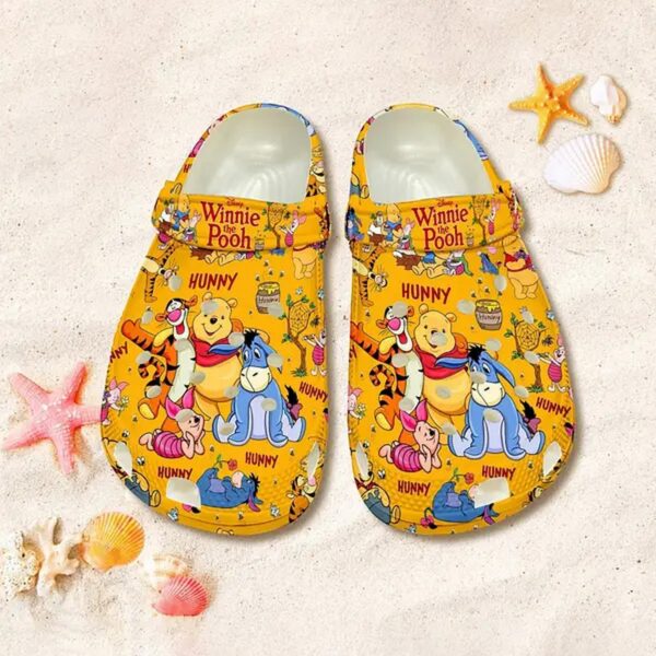 Colorful Winnie The Pooh and Friends Clogs for Kids and Adults – Stylish and Comfortable Footwear for All Ages