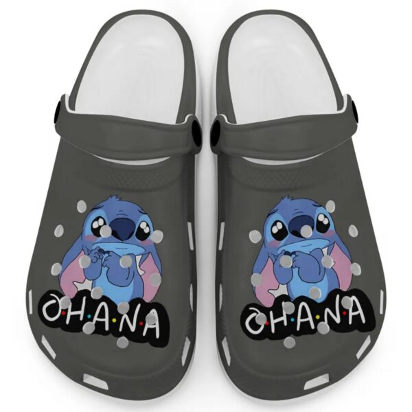 Cute Ohana Stitch True Sage Clogs For Kids And Adults