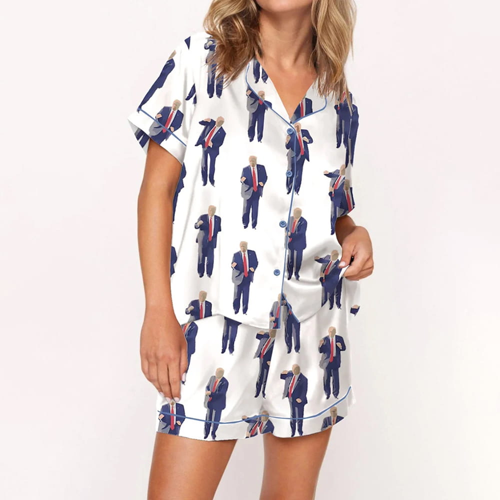 Trump Dance Pajama Set Gift for Women Trump Dance Pajama Set Gift for Women
