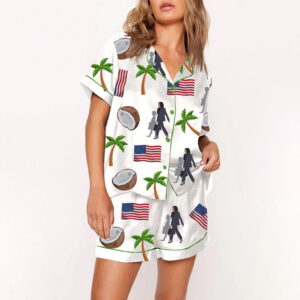 Kamala Harris Coconut Tree For 2025 Pajama Set Gift for Women