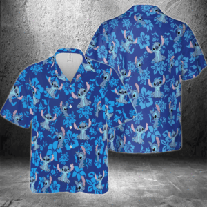 Stitch Hawaiian 3D Shirt Gift for Men Women