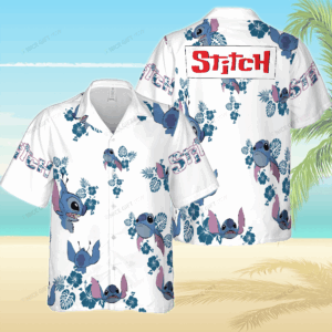 Stitch Hawaiian 3D Shirt Gift for Men Women