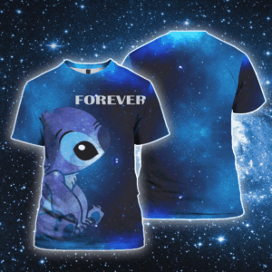 Stitch Forever: 3D T-shirt All Over Print Shirt for Men & Women - Trendy and Stylish Apparel for All!