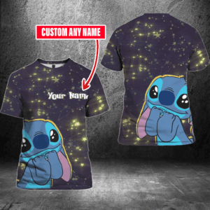 Custom 3D T-shirt for Men and Women: Personalized Stitch All Over Print Shirt