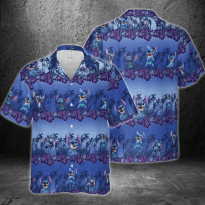 Stitch Hawaiian 3D Shirt Gift for Men Women