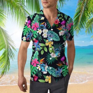 Stitch Hawaiian 3D Shirt Gift for Men Women