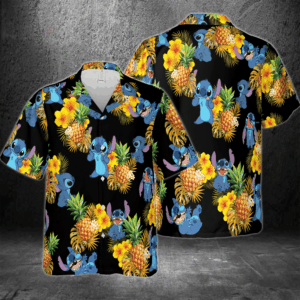 Stitch Hawaiian 3D Shirt Gift for Men Women