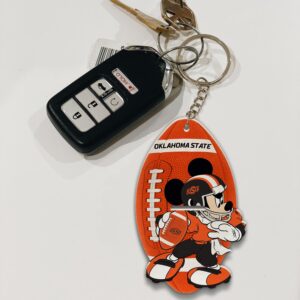 Oklahoma State Cowboys Mickey Keychain – Gift for Fans