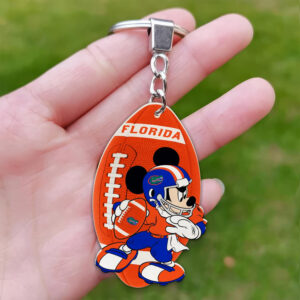 Florida Gators Mickey Keychain - Gift for Fans