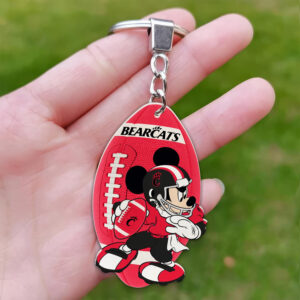 Cincinnati Bearcats Mickey Keychain - Gift for Fans