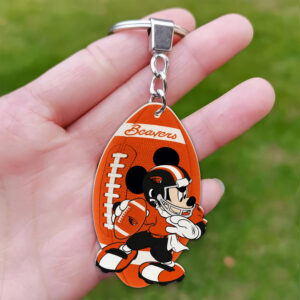 Oregon State Beavers Mickey Keychain - Gift for Fans