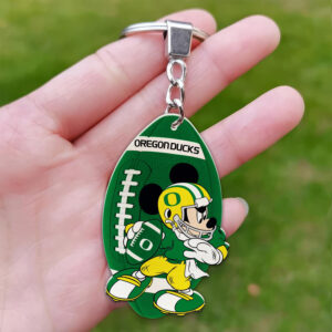 Oregon Ducks Mickey Keychain - Gift for Fans