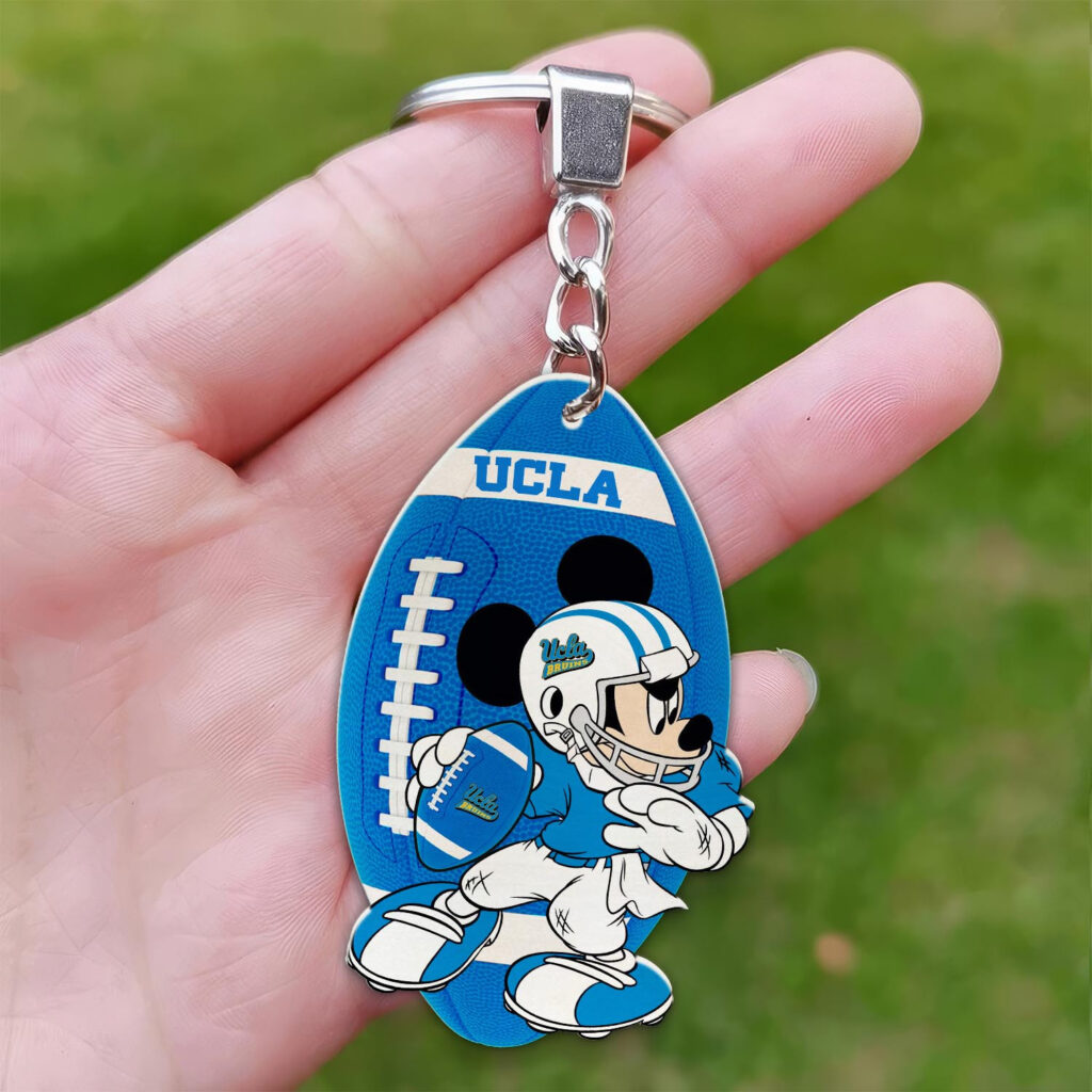 UCLA Bruins Mickey Keychain – Gift for Fans UCLA Bruins Mickey Keychain – Gift for Fans