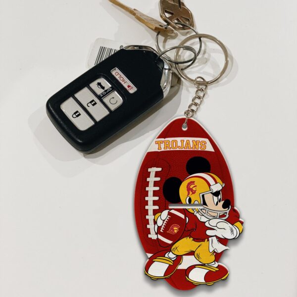USC Trojans Mickey Keychain – Gift for Fans