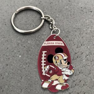 Florida State Seminoles Mickey Keychain - Gift for Fans 3