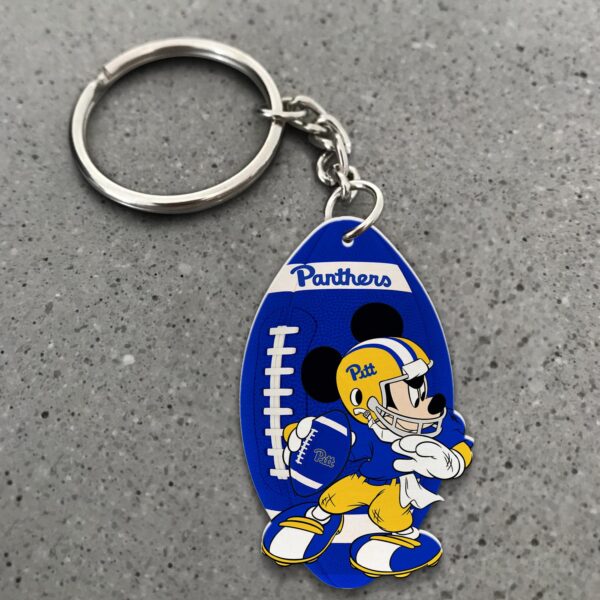 Pittsburgh Panthers Mickey Keychain – Gift for Fans