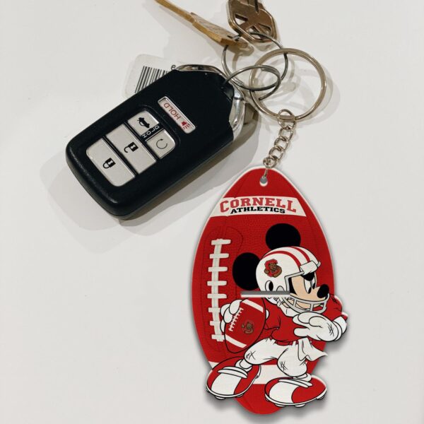 Cornell Big Red Mickey Keychain – Gift for Fans