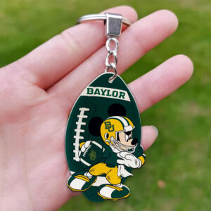 Baylor Bears Mickey Keychain - Gift for Fans