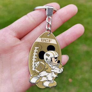 UCF Knights Mickey Keychain - Gift for Fans