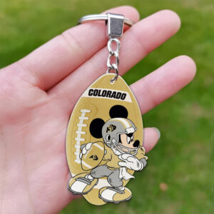 Colorado Buffaloes Mickey Keychain - Gift for Fans