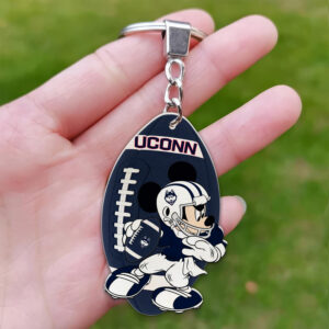 Uconn Huskies Mickey Keychain - Gift for Fans