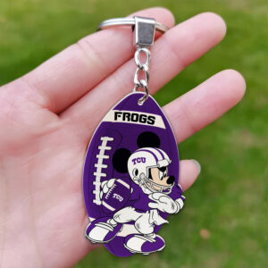 TCU Horned Frogs Mickey Keychain - Gift for Fans