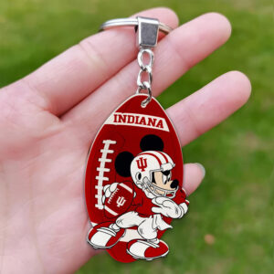 Indiana Hoosiers Mickey Keychain – Gift for Fans