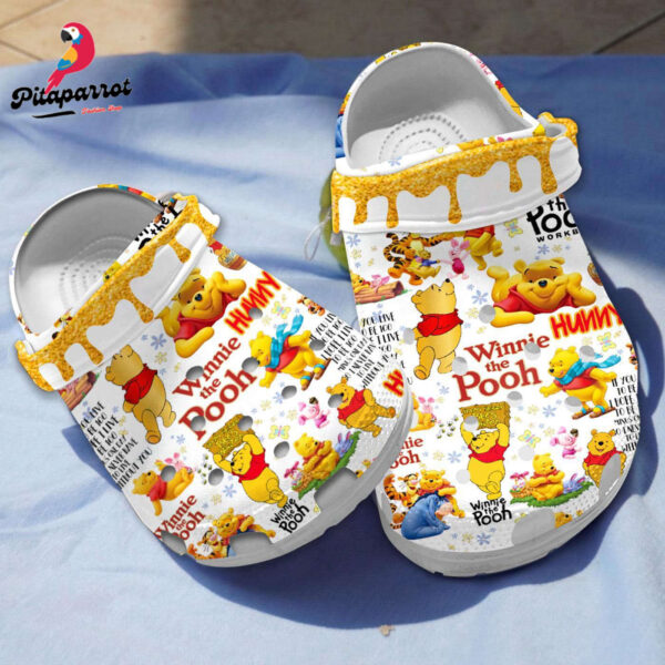 Step into Whimsical Comfort with Adorable Winnie The Pooh Clogs – Perfect for Disney Fans!