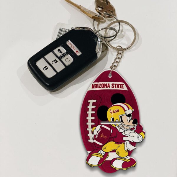 Arizona State Sun Devils Mickey Keychain – Gift for Fans