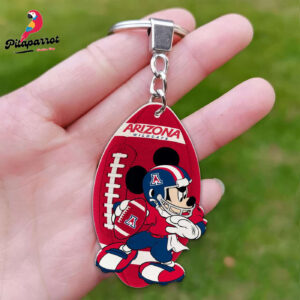 Arizona Wildcats Mickey Keychain - Gift for Fans