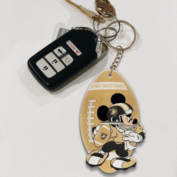 Army Black Knights Mickey Keychain – Gift for Fans