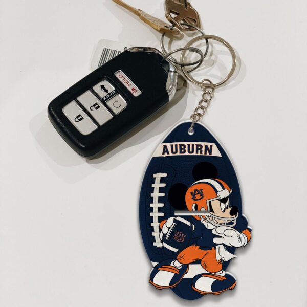 Auburn Tigers Mickey Keychain – Gift for Fans