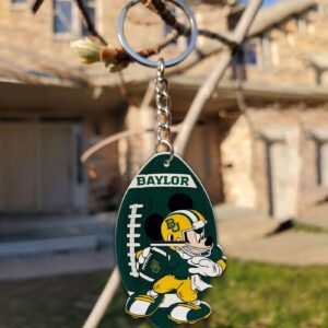 Baylor Bears Mickey Keychain – Gift for Fans