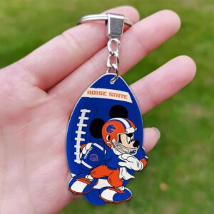 Boise State Broncos Mickey Keychain – Gift for Fans