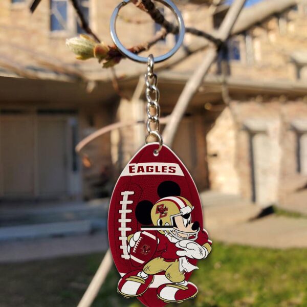 Boston College Eagles Mickey Keychain – Gift for Fans