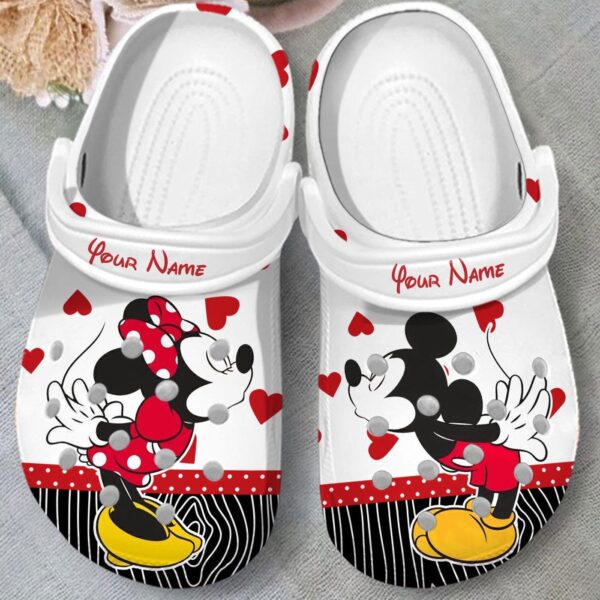 Breathable Clogs Mickey And Minnie Mouse Disney Slippers