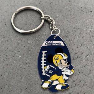 California Golden Bears Mickey Keychain – Gift for Fans