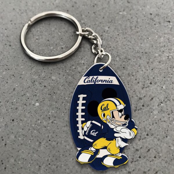 California Golden Bears Mickey Keychain – Gift for Fans
