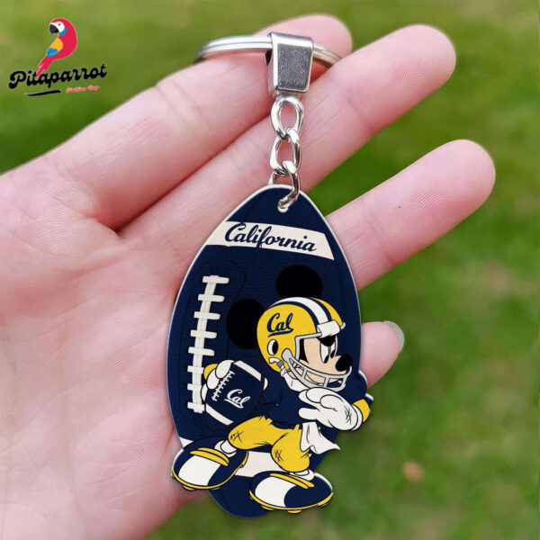 California Golden Bears Mickey Keychain – Gift for Fans