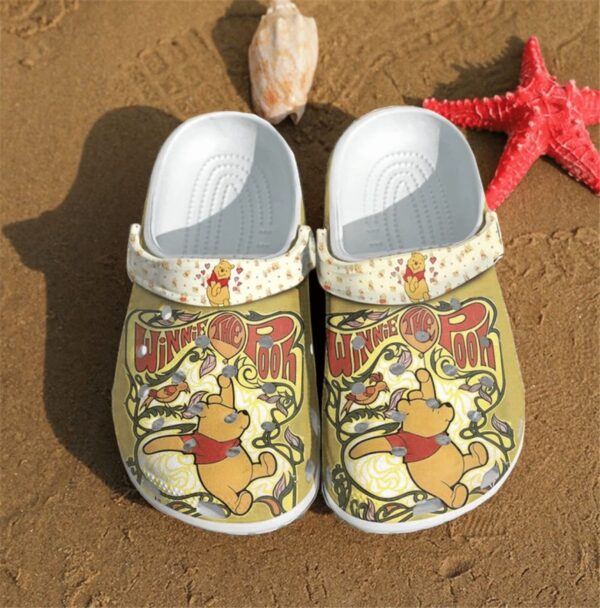 Adorable Winnie The Pooh Carton Clogs for Kids & Adults – Stylish and Comfortable Footwear for All Ages