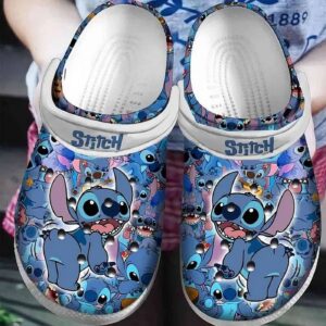 Charming Stitch Clogs For Kids & Adults