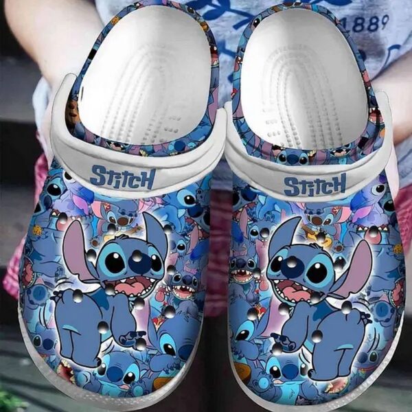 Charming Stitch Clogs For Kids & Adults