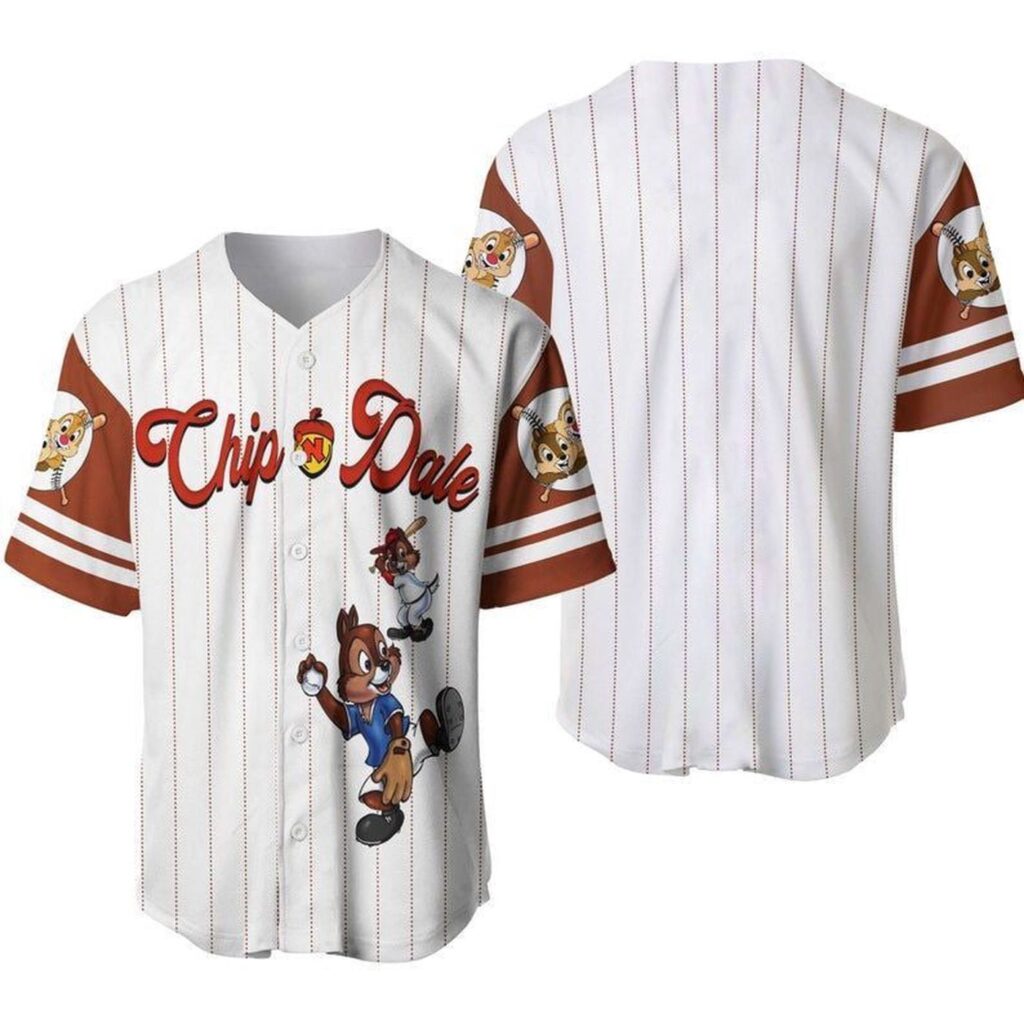 Chip And Dale Disney Baseball Jersey, Mickey and Friends Gift for lover Chip And Dale Disney Baseball Jersey, Mickey and Friends Gift for lover