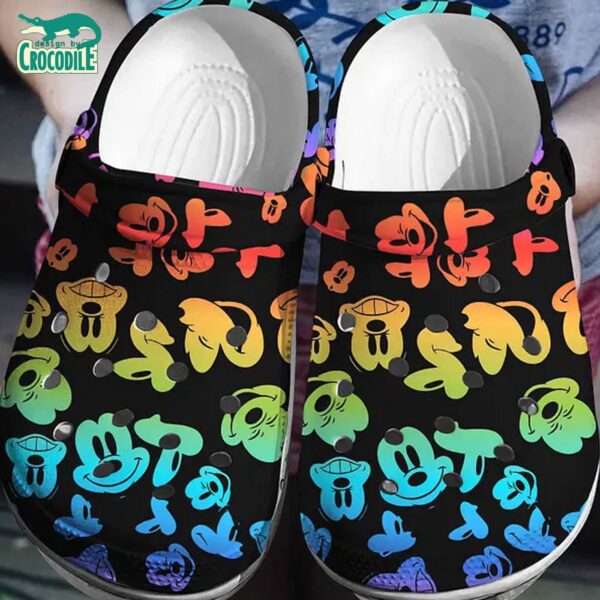 Colorful Magic Mickey Mouse Clogs For Men Women