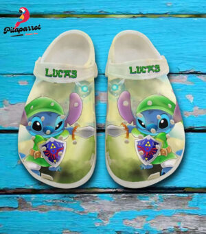 Custome Name Stitch Cosplay The Legend Of Zelda Clogs For Kids & Adults
