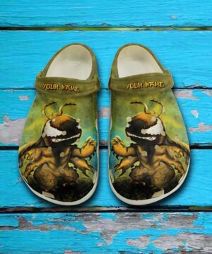 Custome Name Stitch Cosplay Venom Clogs For Kids & Adults