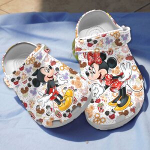 Cute Mickey And Minnie Sweet Clogs For Men And Women