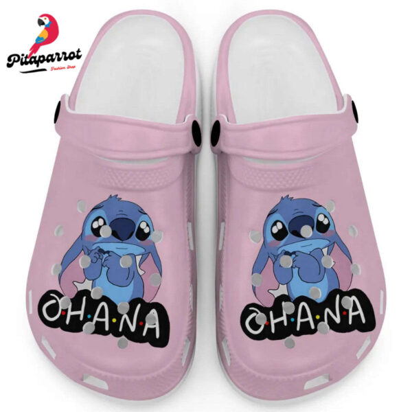 Cute Ohana Stitch Blossom Clogs For Kids And Adults