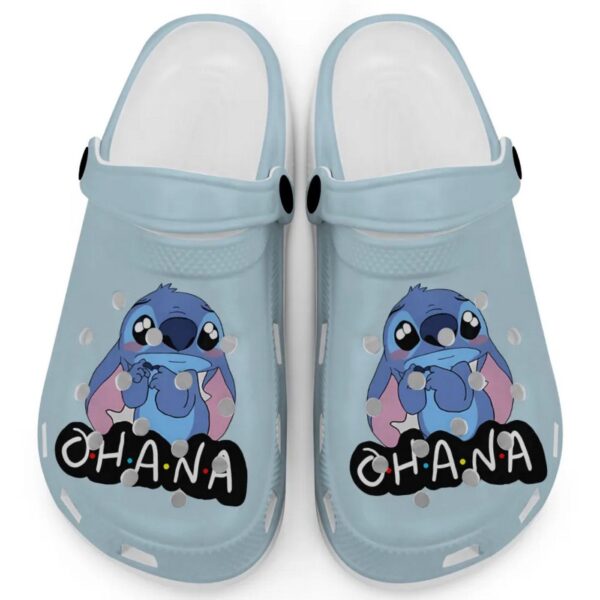 Cute Ohana Stitch Charm Bray Clogs For Kids And Adults