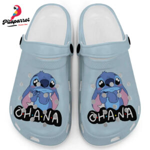 Cute Ohana Stitch Charm Bray Clogs For Kids And Adults